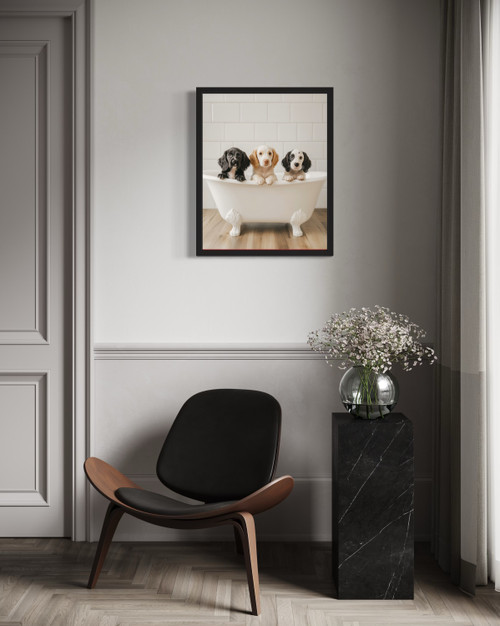 English Setter Wall Art Print Poster