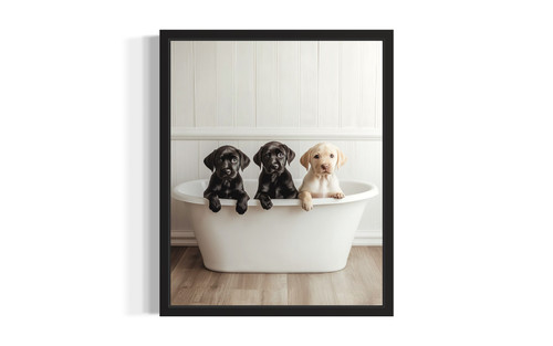 Labrador Retriever wall art poster print
