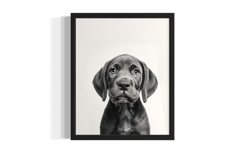Bloodhound wall art poster print