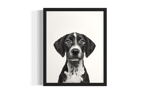 German Shorthaired Pointer wall art poster print