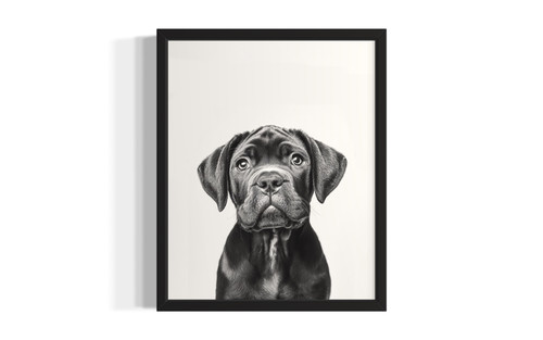 Mastiff wall art poster print