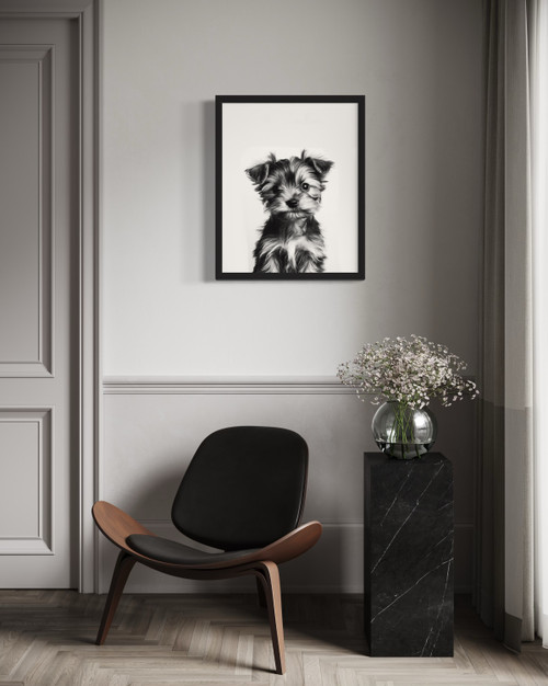 Yorkshire Terrier  Wall Art Print Poster