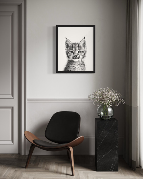 Bobcat Wall Art Print Poster