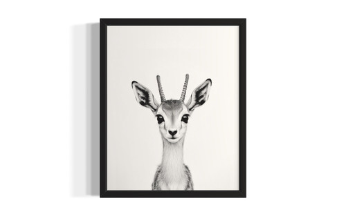 Gazelle wall art poster print