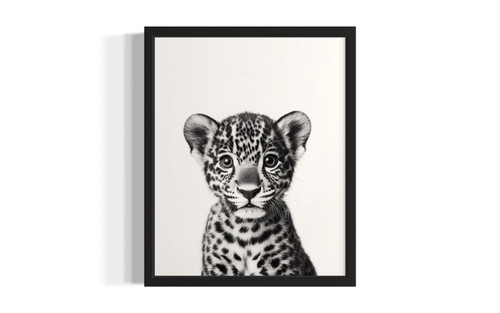 Jaguar wall art poster print
