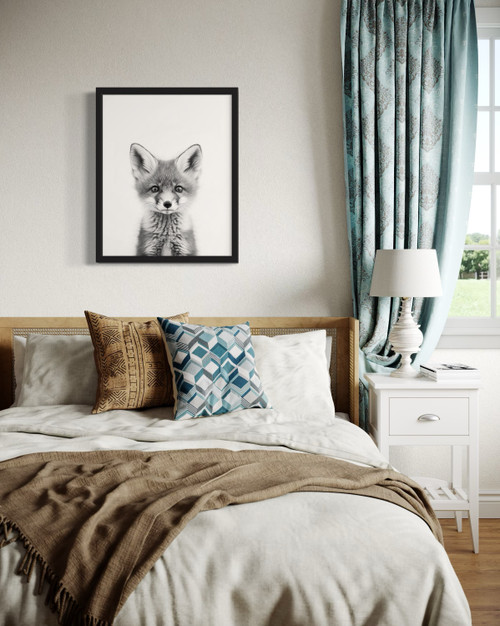 Red Fox Wall  Art Print Poster