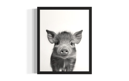 Wild Boar wall art poster print