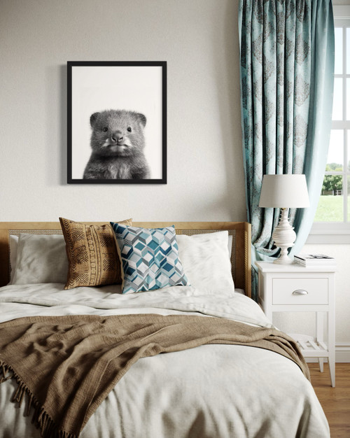 Wombat Wall Art Print Poster