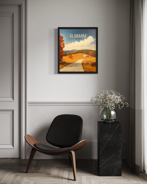 Alabama Summer Wall Art Print Poster