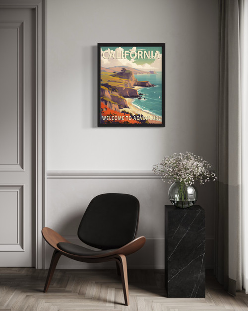 California Scenery Wall Art Print Poster
