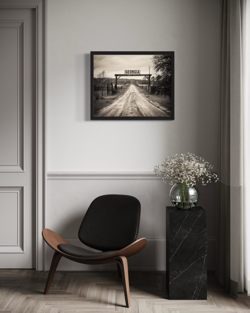 Georgia Cowboy Ranch Wall Art Print Poster