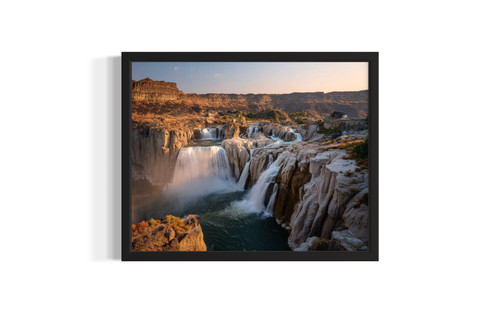 Idaho  Shoshone Falls wall art poster print
