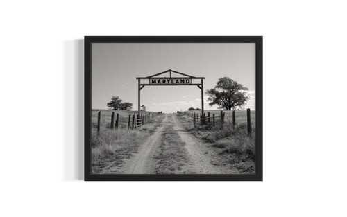 Maryland Cowboy Ranch wall art poster print