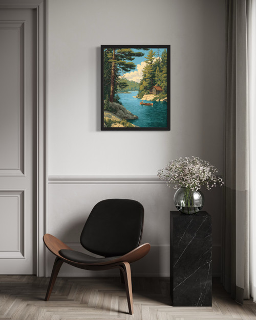 Minnesota Voyageurs National Park Wall Art Print Poster