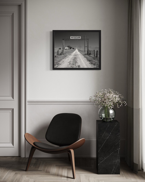 Missouri Cowboy Ranch Wall Art Print Poster