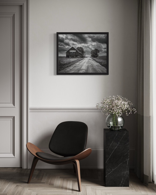 Missouri Vintage Black and White Wall Art Print Poster