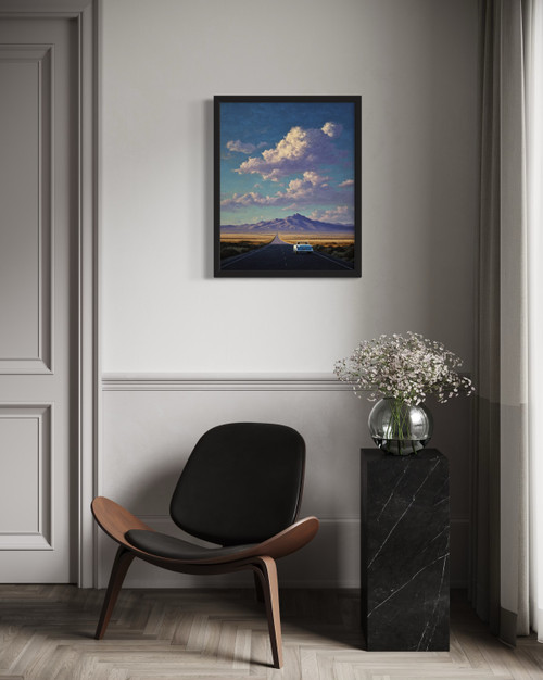 Nevada highway Wall Art Print Poster