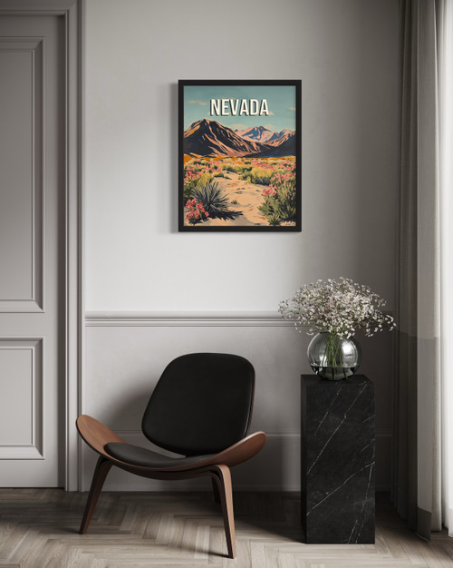 Nevada Spring Wall Art Print Poster