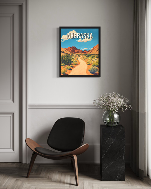 Nevada Summer Wall Art Print Poster