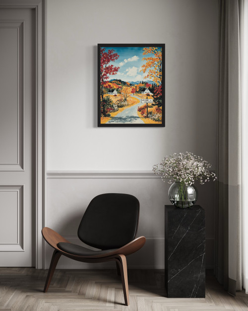 New Hampshire Welcome Wall Art Print Poster