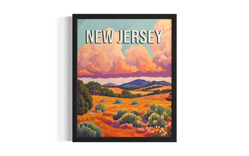 New Mexico Spring wall art poster print