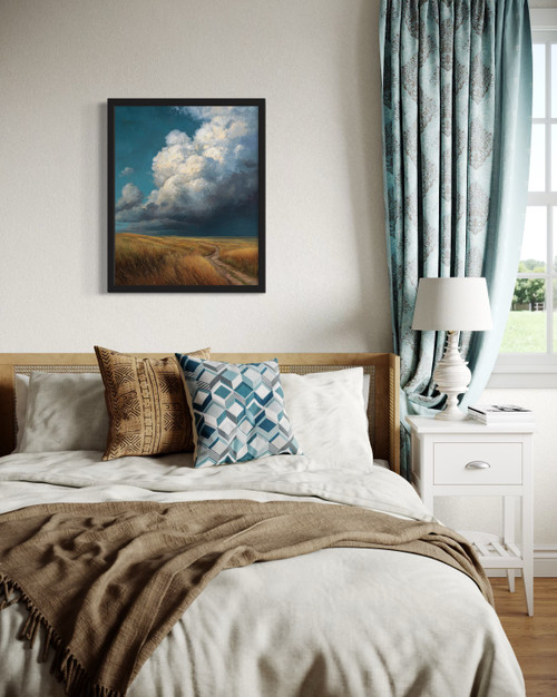 Oklahoma plains Wall Art Print Poster