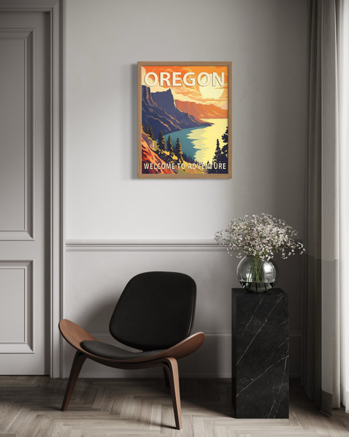 Oregon Scenery Wall Art Print Poster