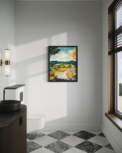 Tennessee Welcome Wall Art Print Poster