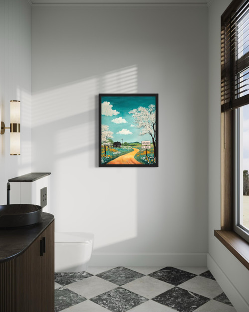 Texas Welcome Wall Art Print Poster