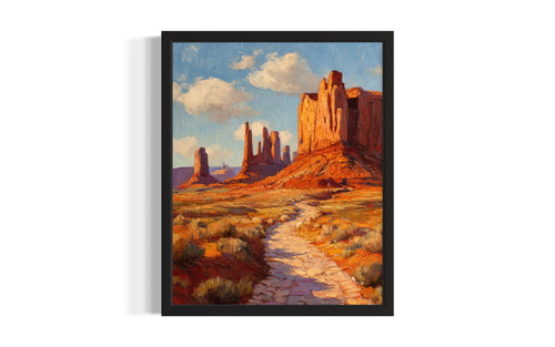 Utah Monument Valley wall art poster print