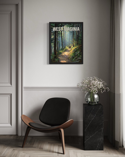 West Virginia  Monongahela National Forest Wall Art Print Poster