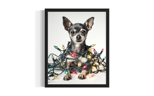 Chihuahua Puppy wall art poster print
