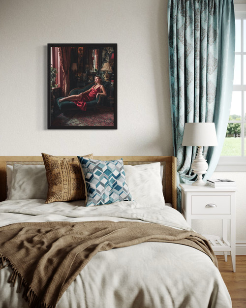 Victorian Vintage Woman Wall Art Print Poster