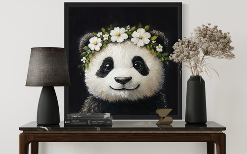 Panda Wall Art  Print Poster