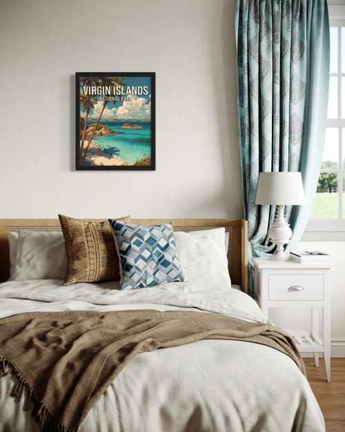 Virgin Islands Wall Art Print Poster