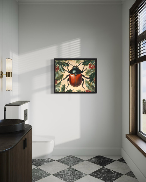 Beetle Wall Art Print Poster