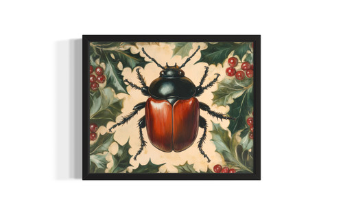 Beetle wall art poster print