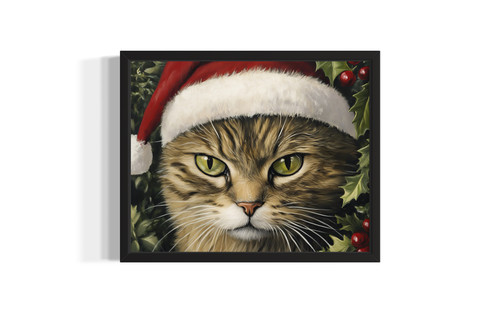 Cat wall art poster print