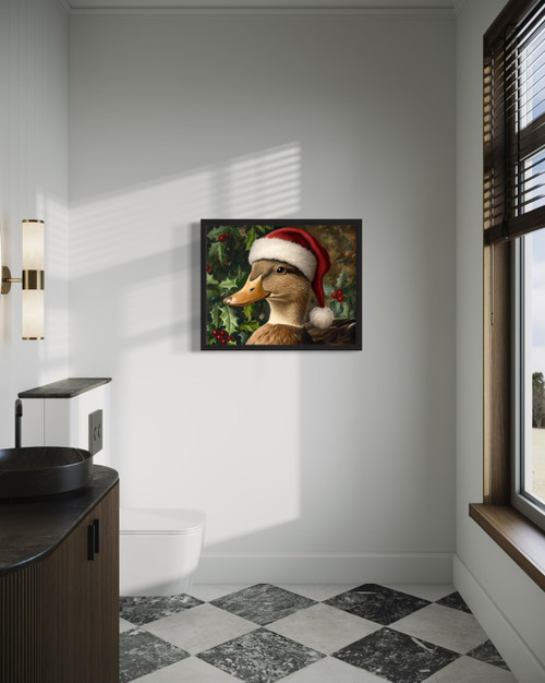 Duck Wall  Art Print Poster