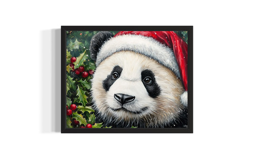 Panda wall art poster print