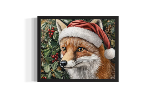 Red Fox wall art poster print