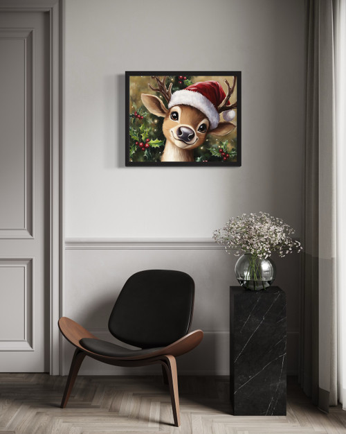Rudolph Wall Art Print  Poster