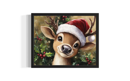 Rudolph wall art poster print