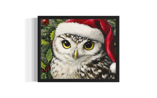 Snowy Owl wall art poster print