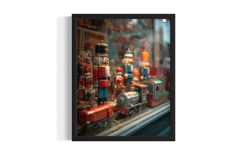 Toy store wall art poster print