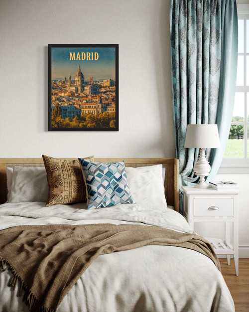 Madrid, Spain Wall Art Print Poster