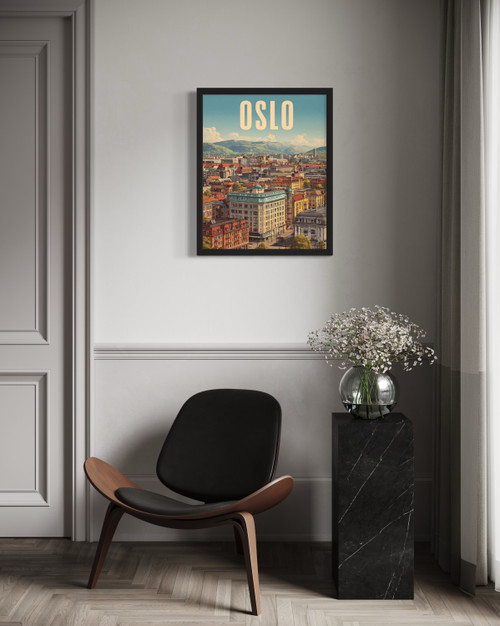 Oslo, Norway Wall Art Print Poster