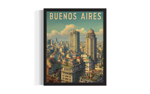 Buenos Aires wall art poster print