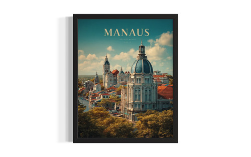 Manaus - Brazil wall art poster print