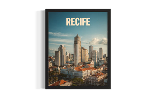 Recife - Brazil wall art poster print